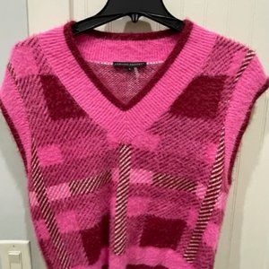 ENGLISH FACTORY SWEATER VEST-WORN ONCE